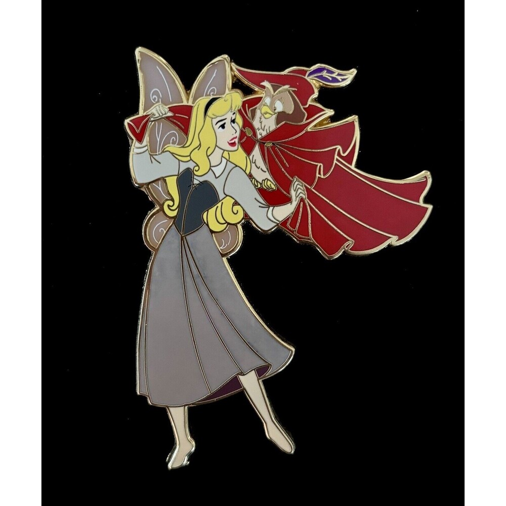 Aurora Briar Rose Fairy “Precious Pixies” Sleeping Beauty LE 50 Fantasy  Pin